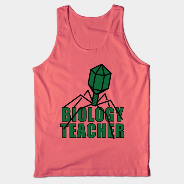 Biology Teacher Tank Top by Hornak Designs